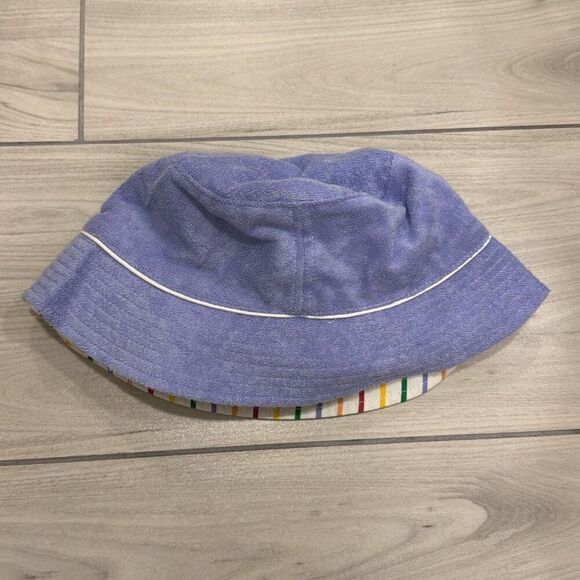 Vintage Nike Bucket Suede Hat Embroidered Multicolor Reversible Rainbow 90s Y2K - Picture 4 of 6